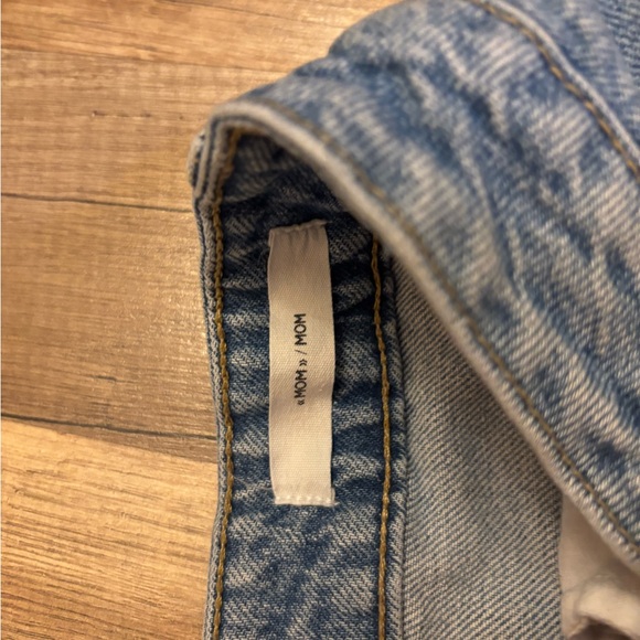 Dynamite Blue Flare Jeans with Patchwork Detail - Picture 6 of 6